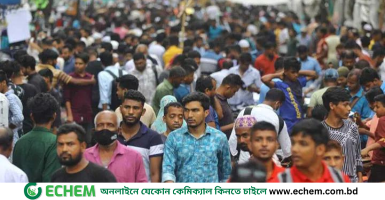 দেশের মোট জনসংখ্যা ১৬ কোটি ৯৮ লাখ