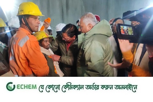 টানেল দুর্ঘটনায় আটকে পড়া সব শ্রমিক ১৭ দিন পর উদ্ধার