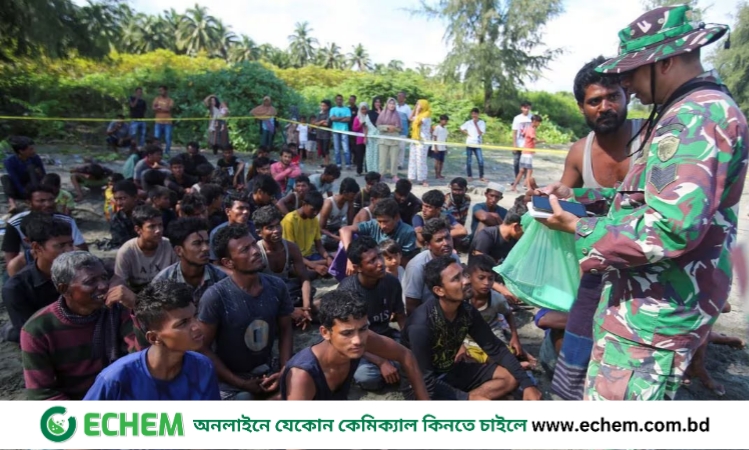 সমুদ্র পাড়ি দিয়ে ইন্দোনেশিয়ায় ৪০০ রোহিঙ্গা