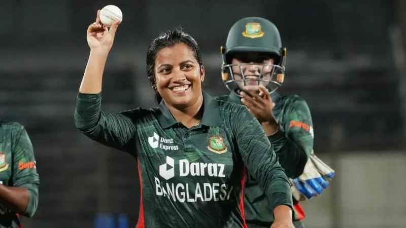 প্রথম বাংলাদেশি হিসেবে আইসিসির মাস সেরা নাহিদা