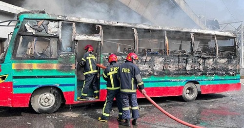 ৪৬ দিনে ২৭৪ যানবাহনে আগুন