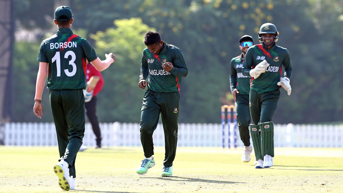 ভারতকে দুইশ’র আগে অলআউট করল বাংলাদেশ