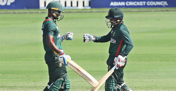 আমিরাতকে বিশাল লক্ষ্য ছুঁড়ে দিয়েছে বাংলাদেশের ব্যাটাররা