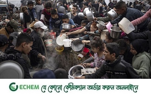 গাজায় দুর্ভিক্ষ আসন্ন,  তীব্র লড়াইয়ে সহায়তা পাঠানো যাচ্ছে না
