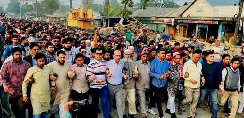 মিরসরাইয়ে নৌকার প্রার্থী রুহেলের পথসভায় গণজোয়ার