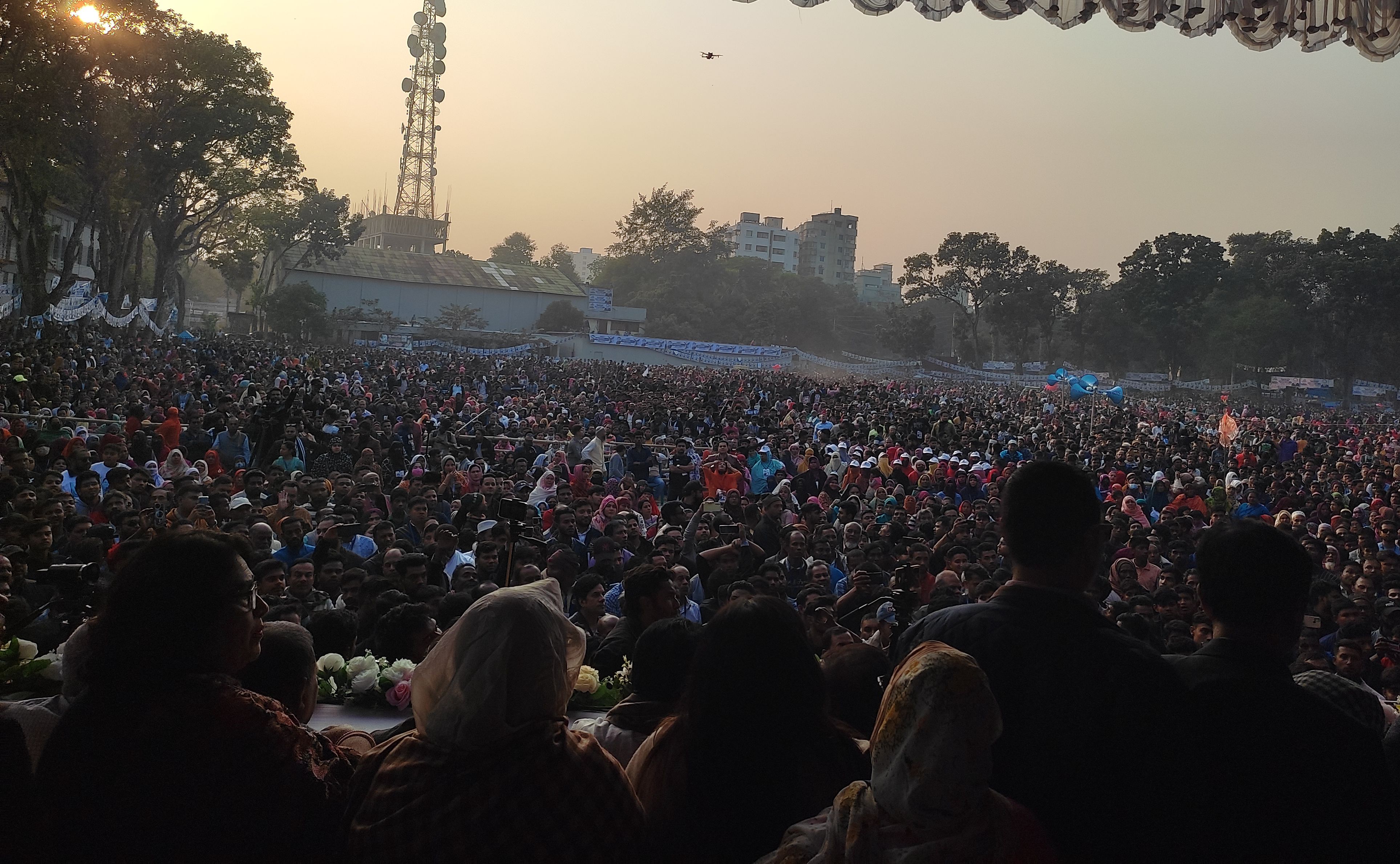 ফরিদপুরে ঈগলের শেষ নির্বাচনী সমাবেশ অনুষ্ঠিত