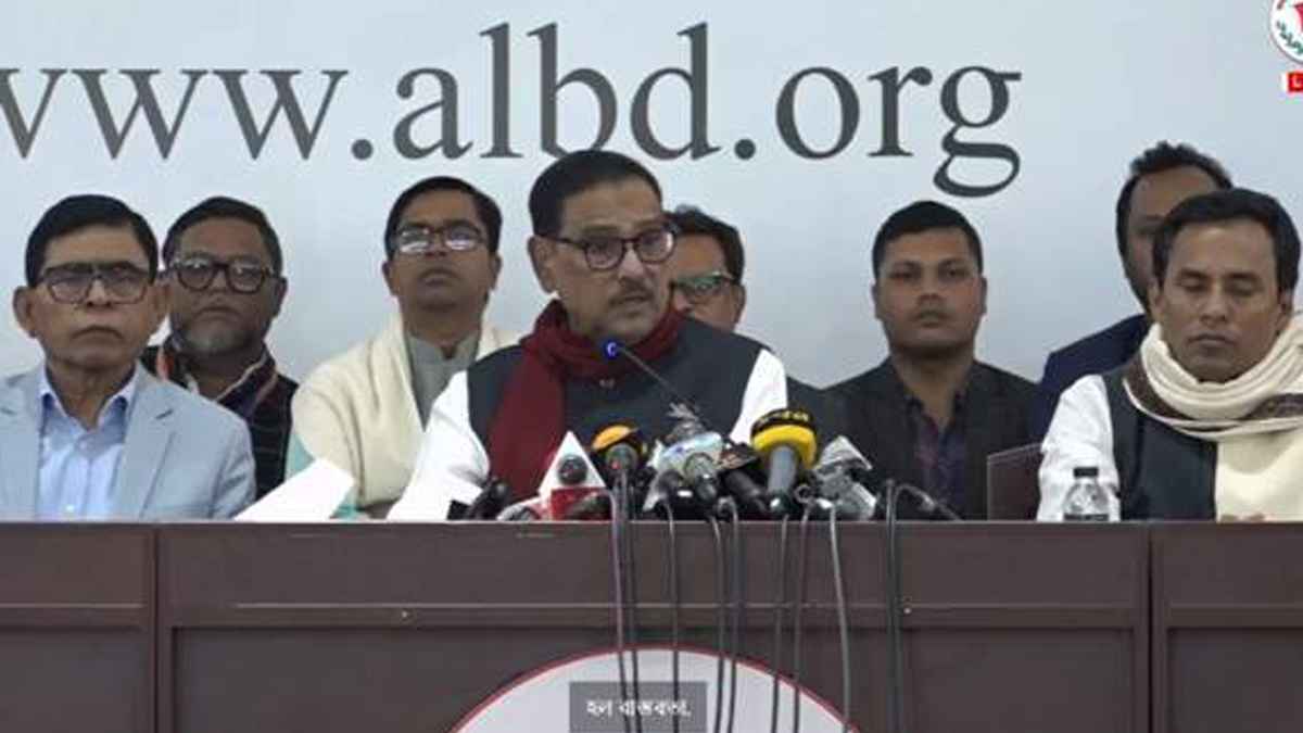 ভোট প্রতিহতের জবাব ব্যালটে দিয়েছে দেশবাসী: ওবায়দুল কাদের