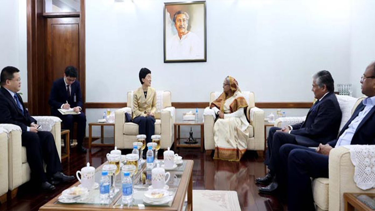 চীনের আরও সহযোগিতা চেয়েছেন প্রধানমন্ত্রী