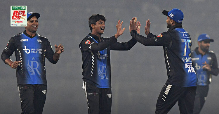 ঢাকাকে উড়িয়ে বিশাল জয় রংপুরের