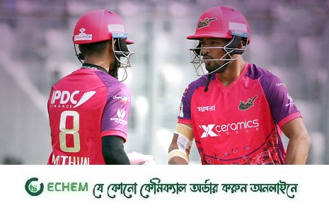 টস হেরে ব্যাটিংয়ে সিলেট, অধিনায়ক মোহাম্মদ মিথুন