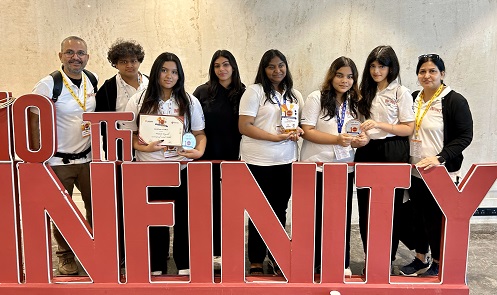 গণিতের বৈশ্বিক আসর ‘ইনফিনিটি ২০২৪’ -এ আইএসডি শিক্ষার্থীদের সাফল্য