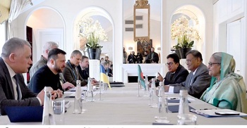 রাশিয়া-ইউক্রেন যুদ্ধ বন্ধের উপায় খোঁজার আহ্বান প্রধানমন্ত্রীর