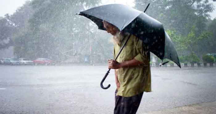 যেসব জায়গায় বজ্রসহ বৃষ্টির সম্ভাবনা