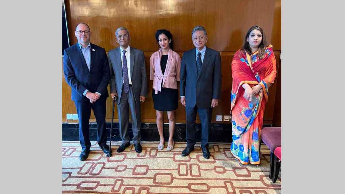 মার্কিন প্রতিনিধি দলের সঙ্গে বৈঠকে বিএনপি