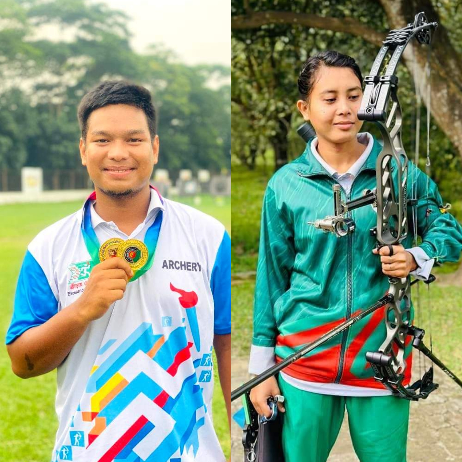 প্রথম বার এশিয়া কাপে ব্রোঞ্জ জিতলেন বিকেএসপির তপু-মেঘলা