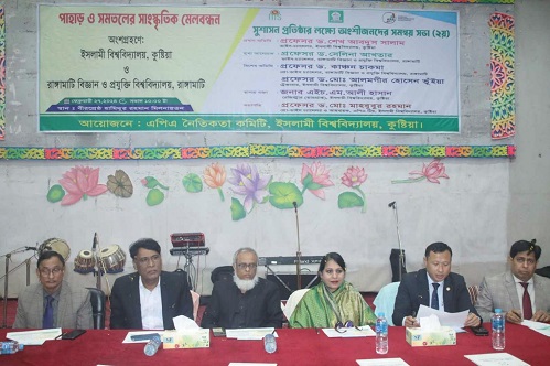 রাবিপ্রবি ও ইবির অংশগ্রহণে পাহাড় ও সমতলের সাংস্কৃতিক মেলবন্ধন