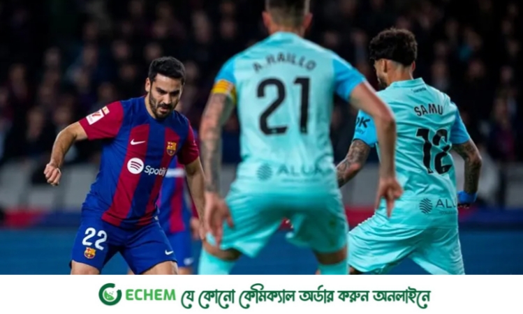 মায়োর্কাকে হারিয়ে লা লিগায় দ্বিতীয় স্থানে বার্সেলোনা
