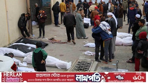 আল শিফা হাসপাতালে ইসরায়েলি হামলা, নিহত চার শতাধিক