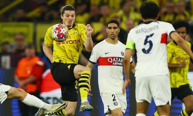 পিএসজিকে হারিয়ে ফাইনালে এক পা ডর্টমুন্ডের