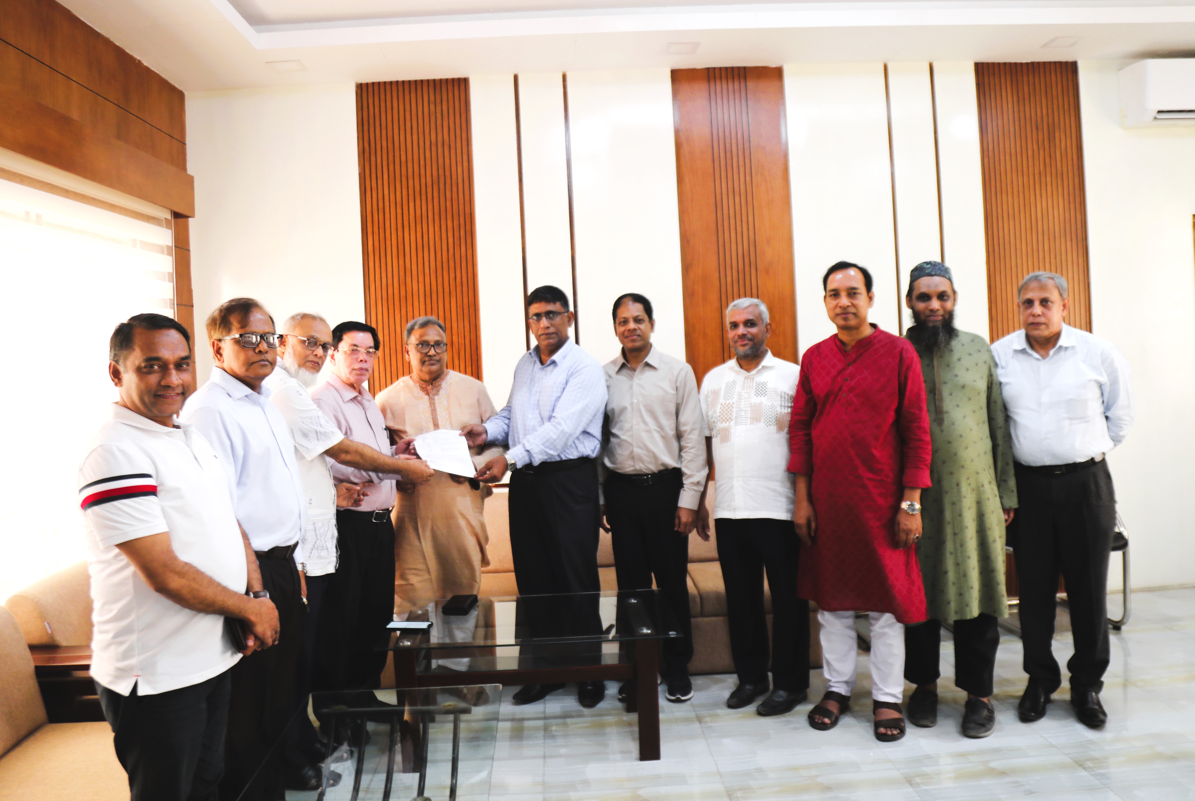 গুচ্ছের "বি" ইউনিটের ফলাফল প্রকাশ