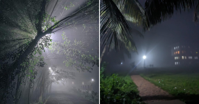 ভরা গ্রীম্মে কুয়াশাচ্ছন্ন নোয়াখালী বিজ্ঞান ও প্রযুক্তি বিশ্ববিদ্যালয়!