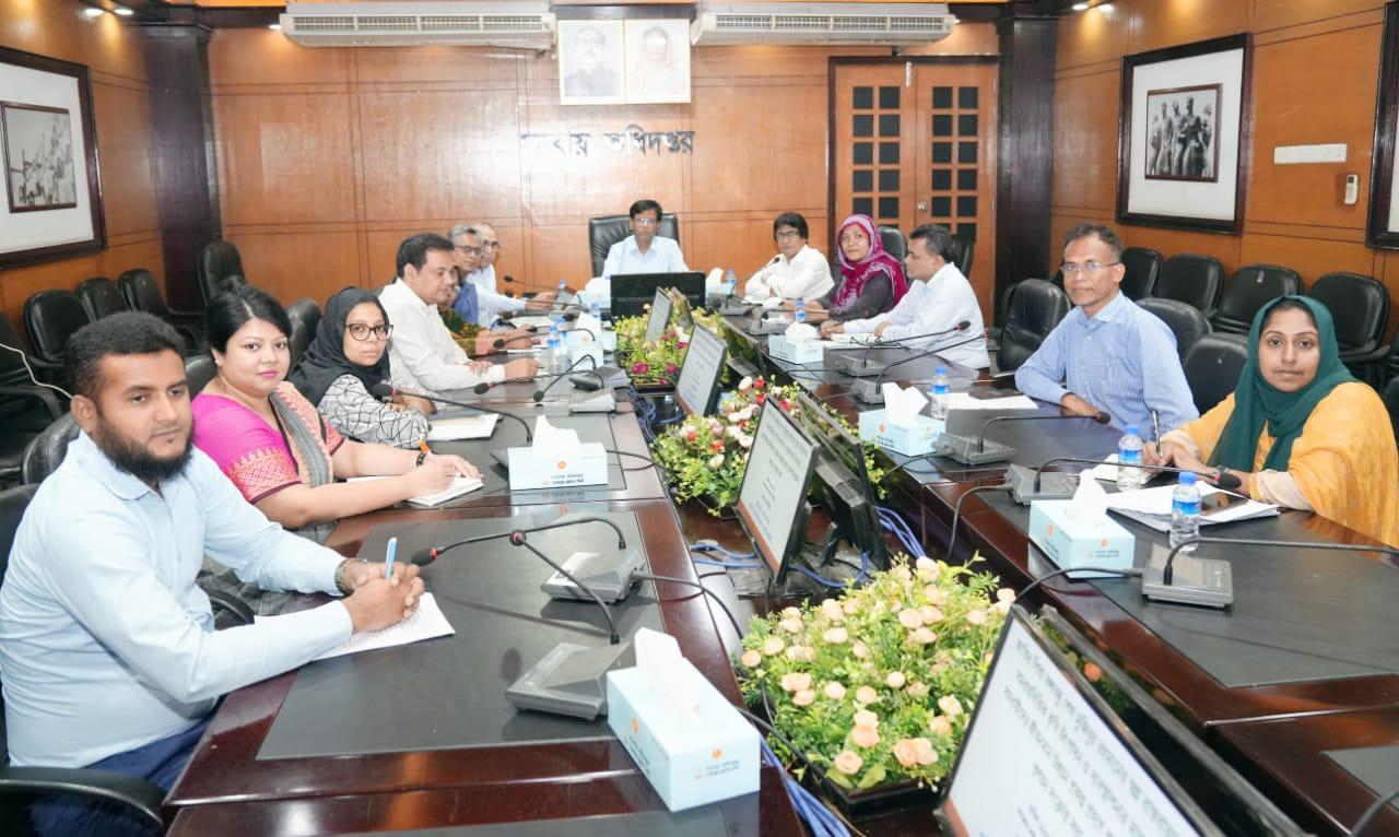 সমবায়ভিত্তিক কৃষি উৎপাদন ও ব্যবস্থাপনা বিষয়ক সভা অনুষ্ঠিত