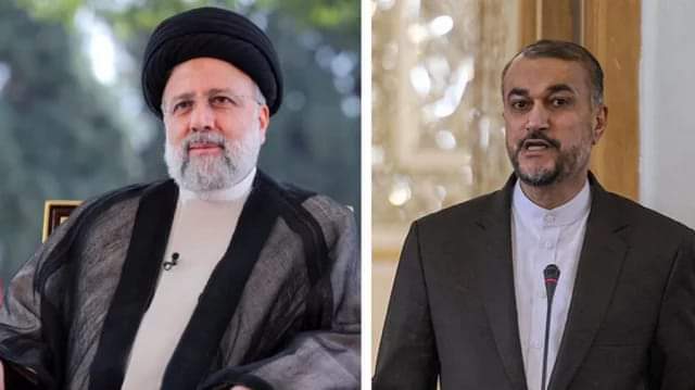 হেলিকপ্টার দুর্ঘটনায় প্রেসিডেন্ট রাইসি ও পররাষ্ট্রমন্ত্রী নিহত