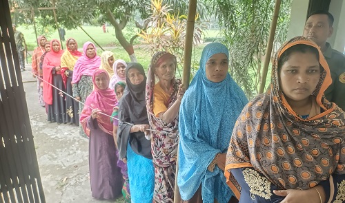 দিনাজপুর সদরসহ তিন উপজেলায় নির্বাচনে ভোটগ্রহণ শেষ