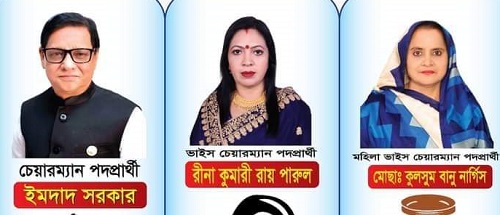 দিনাজপুরে তিন উপজেলায় নির্বাচিত হলেন যারা