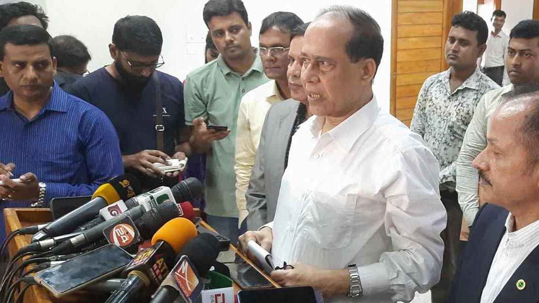 জাতীয় নির্বাচন ধাপে ধাপে করার পক্ষে সিইসি