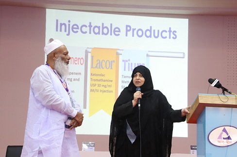 চারটি ইনজেক্টেবল ওষুধ বাজারজাত করছে আদ্-দ্বীন ফার্মা