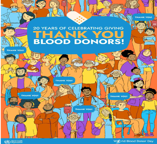 20 Years of Blood Donation: Thanks to Blood Donors