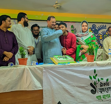 ১টাকায় বৃক্ষরোপণের প্লাস্টিক ফ্রি ক্যাম্পেইন উদ্বোধন