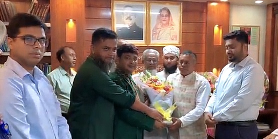 ফরিদপুরের নগরকান্দায় নবনির্বাচিত উপজেলা চেয়ারম্যানদের দায়িত্বভার গ্রহণ