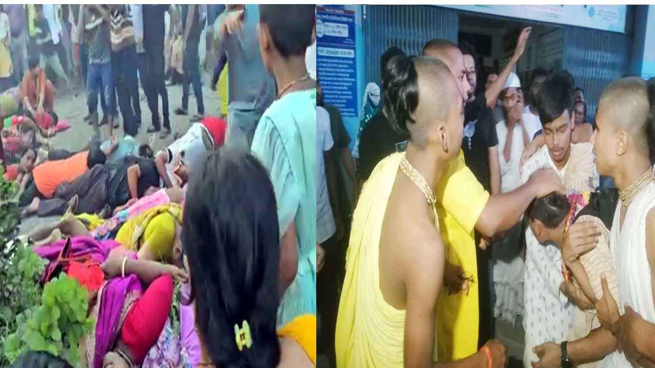 বগুড়ায় রথযাত্রায় বিদ্যুৎস্পৃষ্টে ৫ জনের মৃত্যু