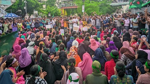 কোটাবিরোধীদের গণপদযাত্রা, রাষ্ট্রপতিকে স্মারকলিপি