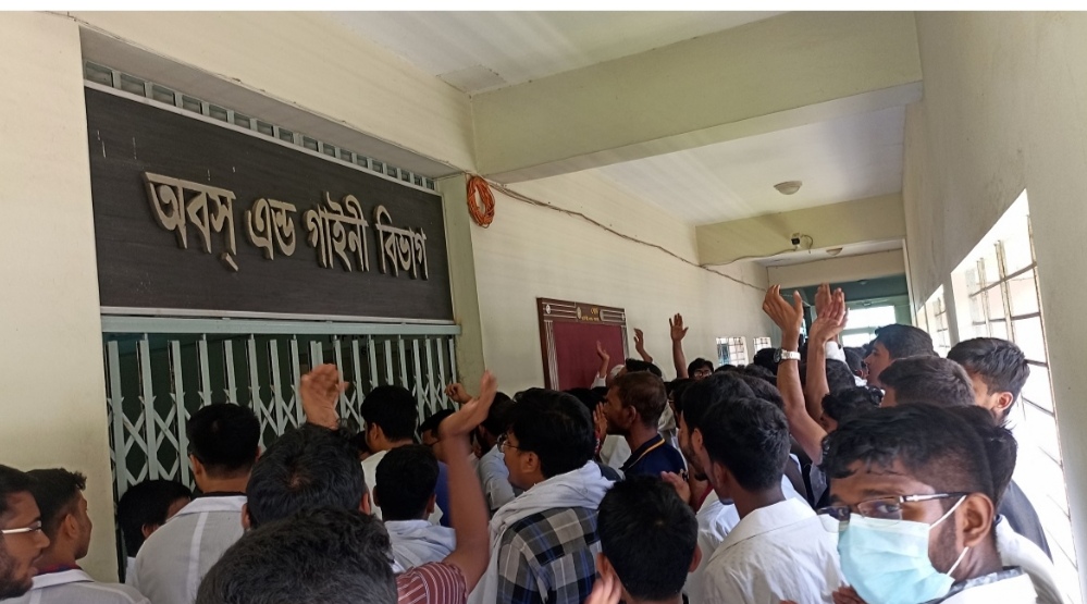 সাতক্ষীরায় ডা.অপরাজিতার আত্মহত্যার প্ররোচনাকারীদের শাস্তির দাবিতে মানববন্ধন