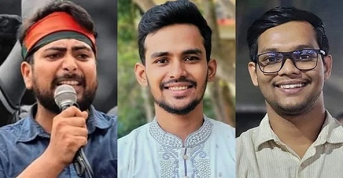 নাহিদসহ তিন সমন্বয়ককে নেয়া হয়েছে ডিবিতে