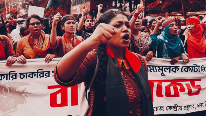 কোটা সংস্কার আন্দোলনের আরেক সমন্বয়ক নুসরাত ডিবি হেফাজতে