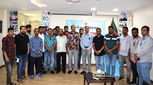 মালদ্বীপ প্রবাসী বাংলাদেশীদের মতবিনিময় হাইকমিশনার'র সাথে