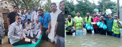 চৌদ্দগ্রামে বন্যার্তদের সেবায় দিনরাত একাকার জামায়াত কর্মীদের