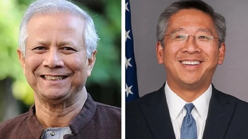 ড. মুহাম্মদ ইউনূসের সাথে ডোনাল্ড লুর বৈঠক