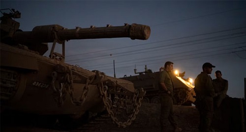 লেবাননে স্থল আক্রমণের জন্য প্রস্তুত ইসরাইলি সামরিক বাহিনী