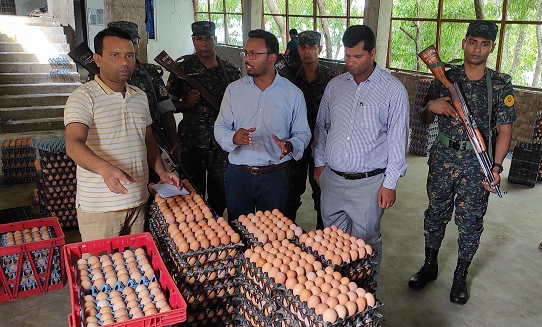 ফরিদপুরে ভোক্তা অধিকার সংরক্ষণ অধিদপ্তরের অভিযান