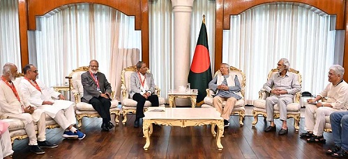 প্রধান উপদেষ্টার সাথে বিএনপির সংলাপ
