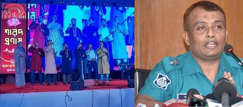 পূজা উদযাপন পরিষদের অনুরোধেই ইসলামিক গান