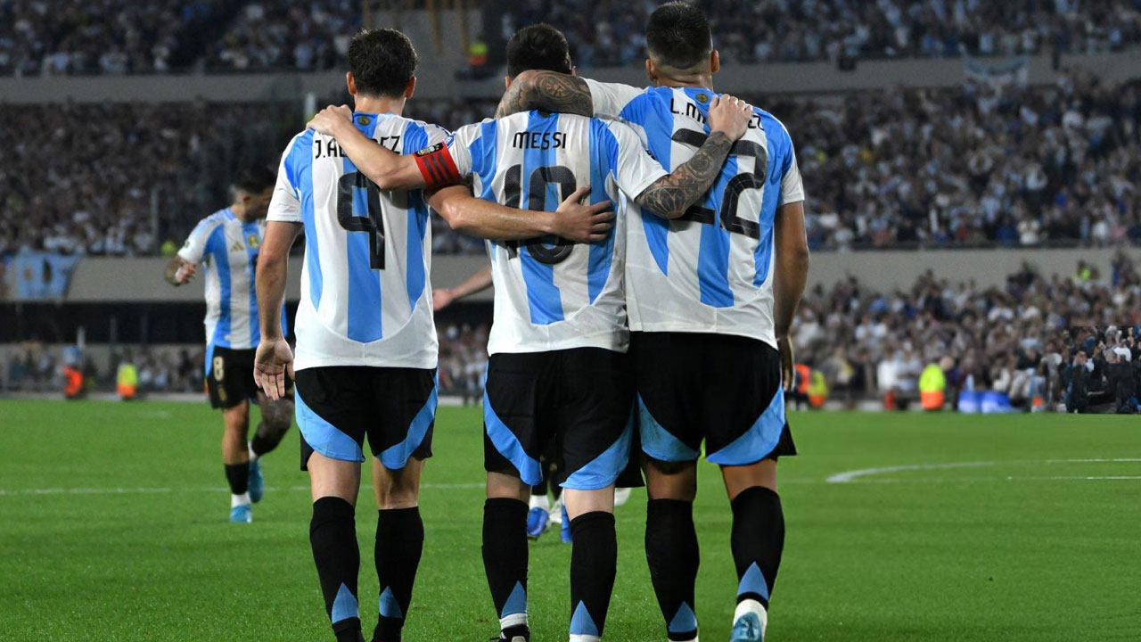 মেসির তিন, আর্জেন্টিনার ছয়ে বিধ্বস্ত বলিভিয়া