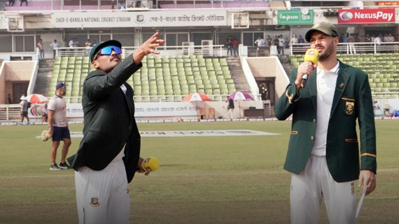 টস জিতে ব্যাটিংয়ে বাংলাদেশ