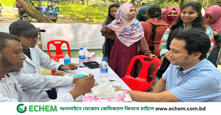 কুবিতে লিও ক্লাবের বিনামূল্যে ডায়াবেটিস পরীক্ষা কার্যক্রম আয়োজিত