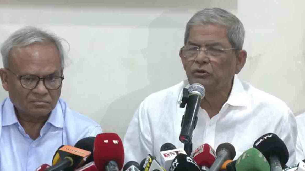 টানা ১০ দিনের কর্মসূচি ঘোষণা বিএনপির